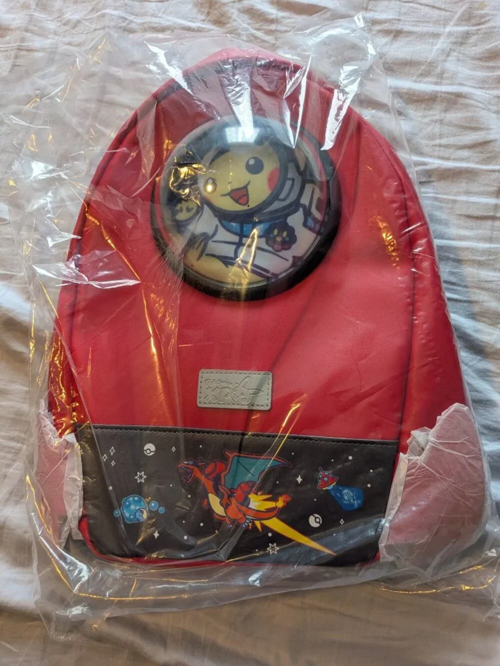 Pokemon Worlds XP 2026 Charizard Pikachu Rocket backpack (NEW)